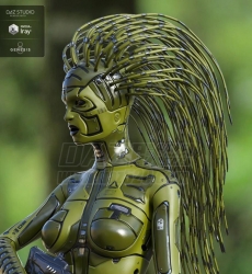Cyber Hair for Genesis 8 Female(s)-8ŮԵͷ