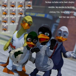 Classic Toon Duckie for Genesis 3 Male 20652