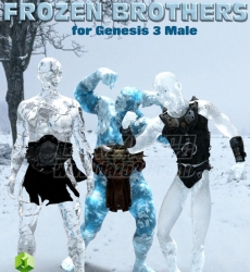 Iray Frozen Brothers for Genesis 3 Male 64998~